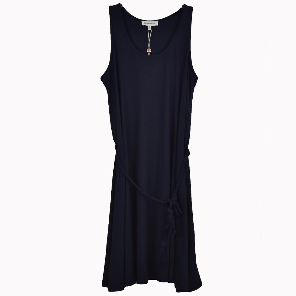 Heartloom June Dress Women Small Sleeveless Blue New